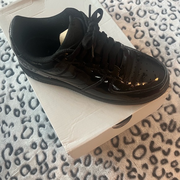 Nike Other - Nike Glossy Black Men's Sneakers